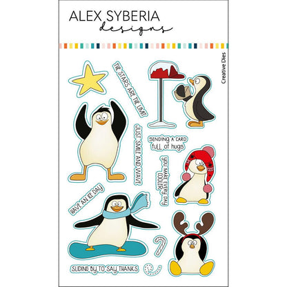 Alex Syberia Designs Smile and Wave Die Set - CraftSource Market: Craft Supplies & Kits Papercraft > Dies > Metal Cutting Dies
