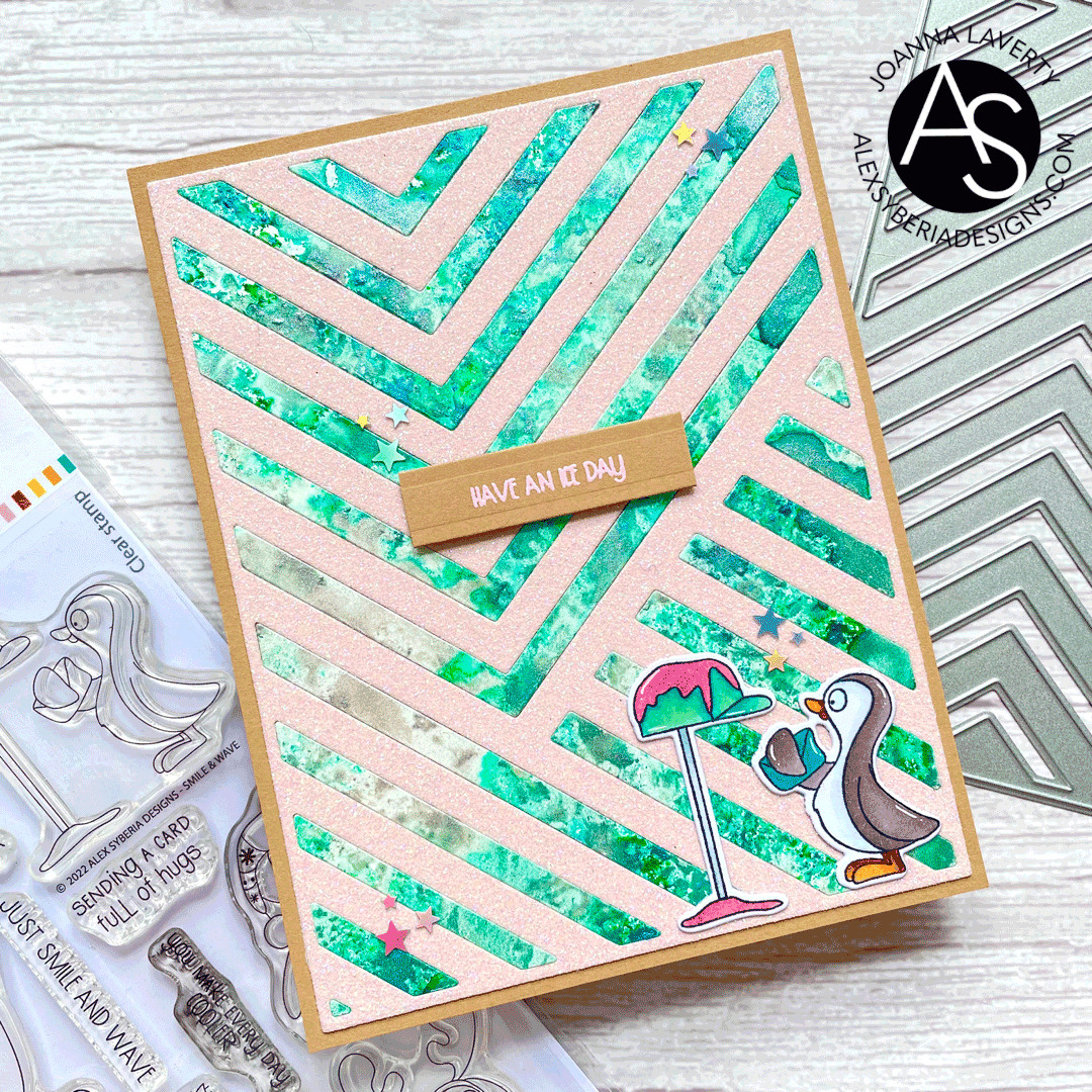 Alex Syberia Designs Smile and Wave Die Set - CraftSource Market: Craft Supplies & Kits Papercraft > Dies > Metal Cutting Dies