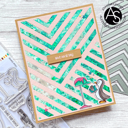 Alex Syberia Designs Smile and Wave Die Set - CraftSource Market: Craft Supplies & Kits Papercraft > Dies > Metal Cutting Dies