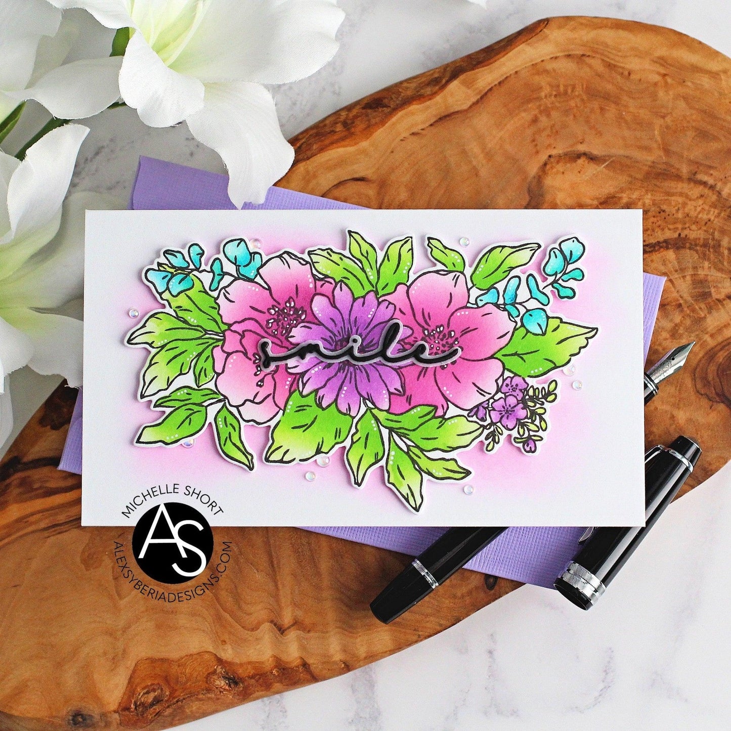 Alex Syberia Designs Smile Die - CraftSource Market: Craft Supplies & Kits Papercraft > Dies > Metal Cutting Dies
