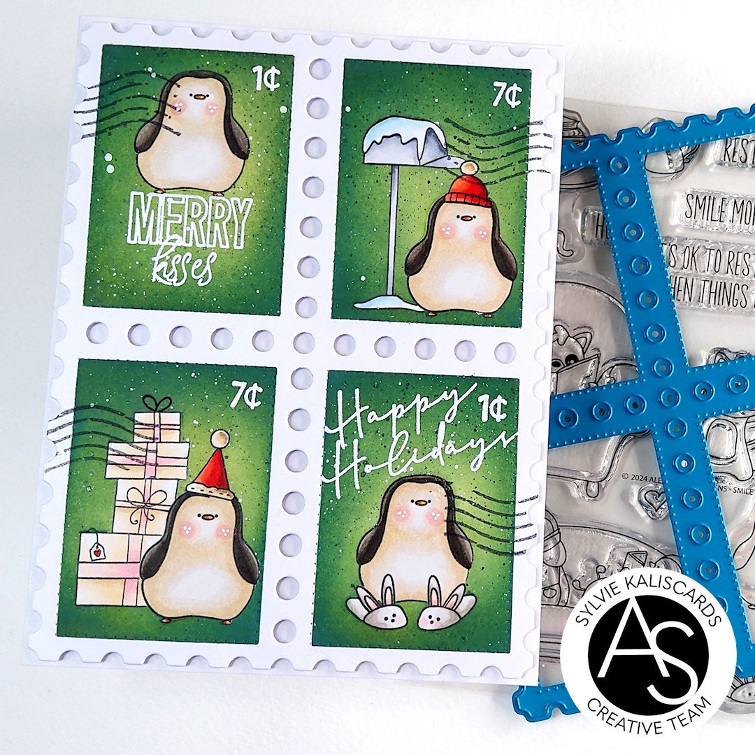 Alex Syberia Designs Smile More Stamp Set - CraftSource Market: Craft Supplies & Kits Papercraft > Stamps > Photopolymer Stamps