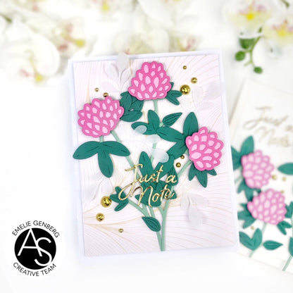 Alex Syberia Designs Spring Clover Die Set - CraftSource Market: Craft Supplies & Kits Papercraft > Dies > Metal Cutting Dies