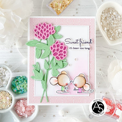 Alex Syberia Designs Spring Clover Die Set - CraftSource Market: Craft Supplies & Kits Papercraft > Dies > Metal Cutting Dies