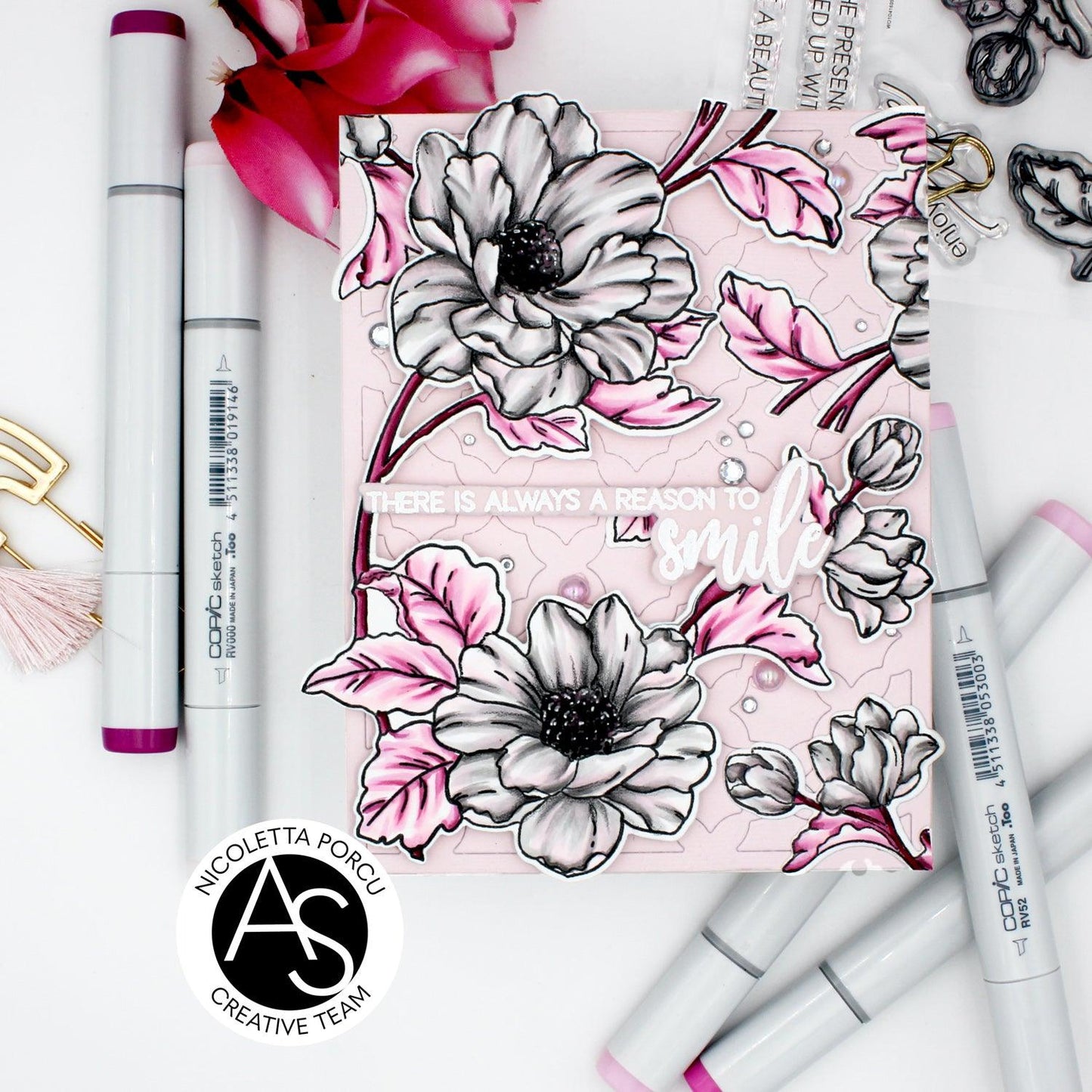 Alex Syberia Designs Spring Garden Die Set - CraftSource Market: Craft Supplies & Kits Papercraft > Dies > Metal Cutting Dies