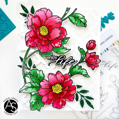 Alex Syberia Designs Spring Garden Die Set - CraftSource Market: Craft Supplies & Kits Papercraft > Dies > Metal Cutting Dies
