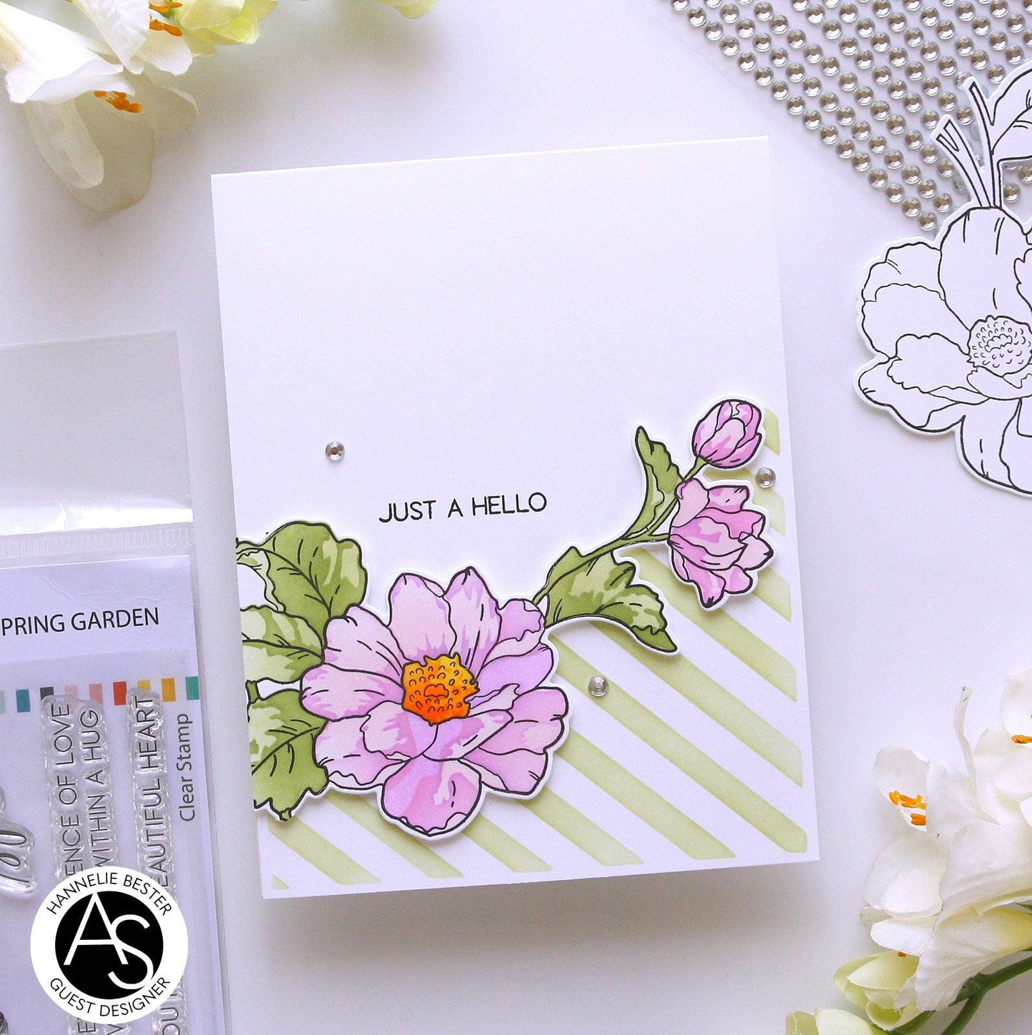 Alex Syberia Designs Spring Garden Layering Stencil Set - CraftSource Market: Craft Supplies & Kits Papercraft > Stencils