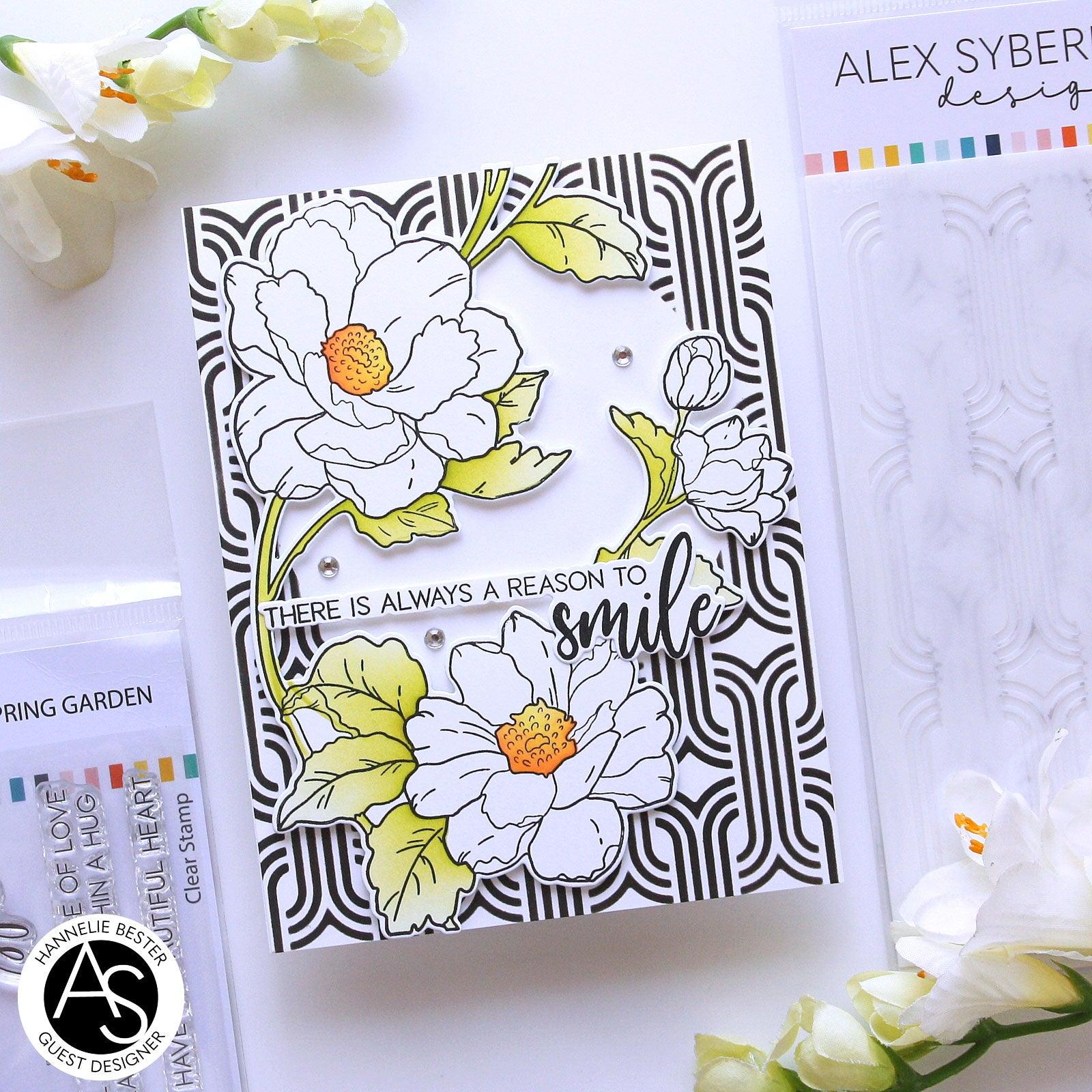 Alex Syberia Designs Spring Garden Stamp Set - CraftSource Market: Craft Supplies & Kits Papercraft > Stamps > Photopolymer Stamps