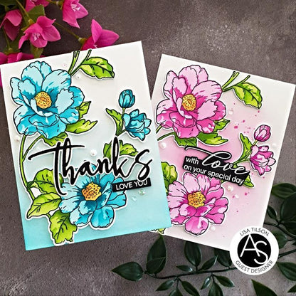 Alex Syberia Designs Spring Garden Stamp Set - CraftSource Market: Craft Supplies & Kits Papercraft > Stamps > Photopolymer Stamps