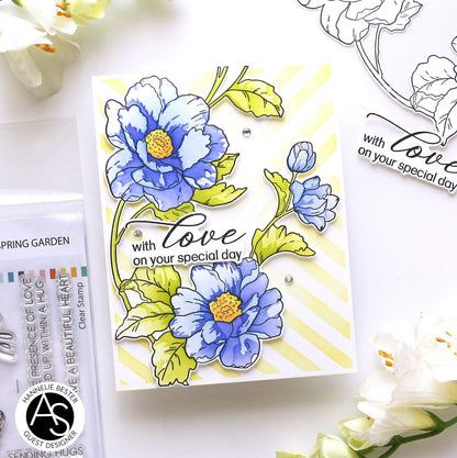 Alex Syberia Designs Spring Garden Stamp Set - CraftSource Market: Craft Supplies & Kits Papercraft > Stamps > Photopolymer Stamps