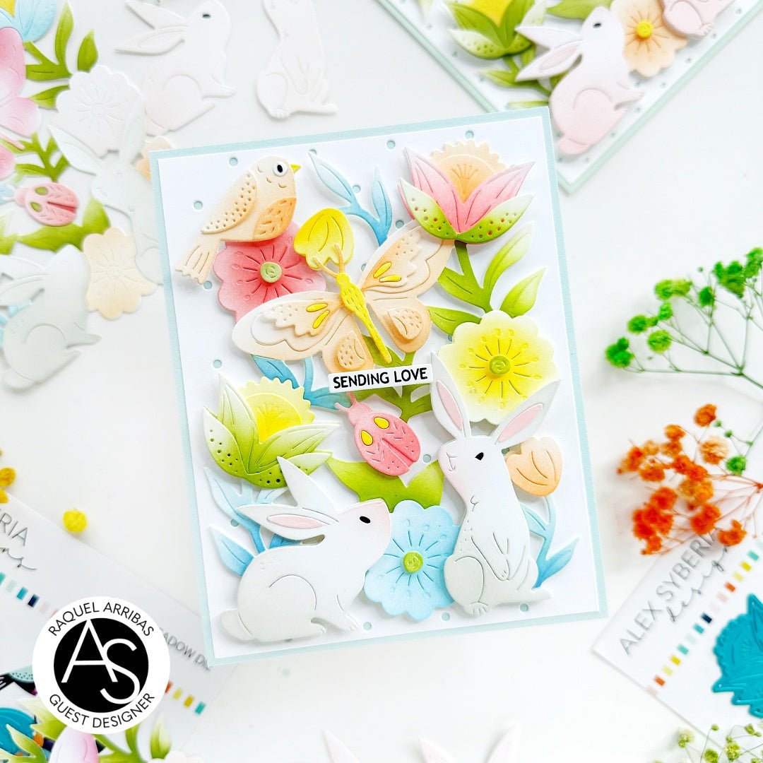 Alex Syberia Designs Spring Meadow Die - CraftSource Market: Craft Supplies & Kits Papercraft > Dies > Metal Cutting Dies