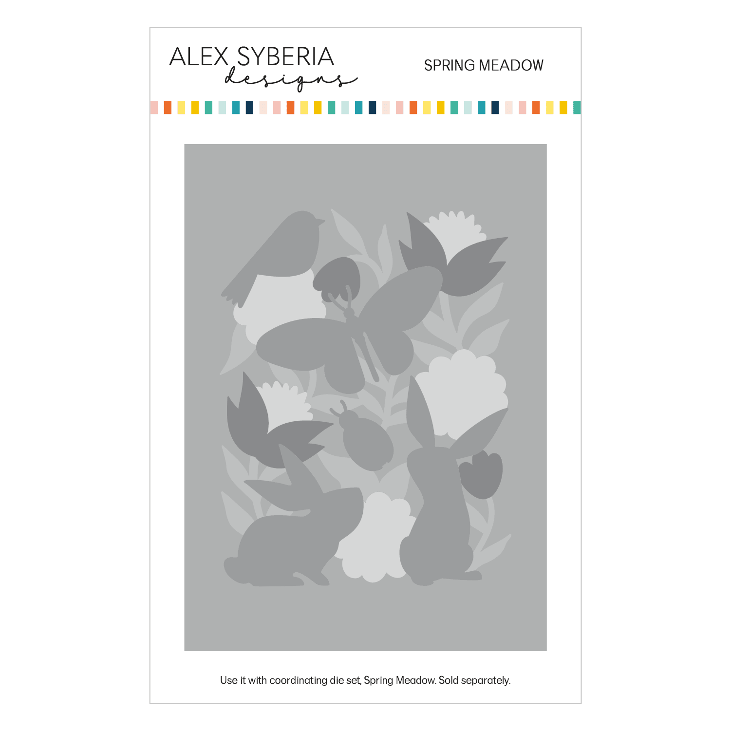Alex Syberia Designs Spring Meadow Stencil Set - CraftSource Market: Craft Supplies & Kits Papercraft > Stencils
