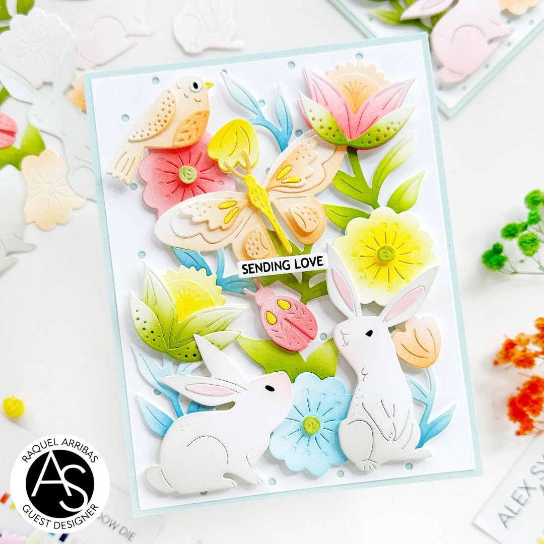 Alex Syberia Designs Spring Meadow Stencil Set - CraftSource Market: Craft Supplies & Kits Papercraft > Stencils
