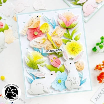 Alex Syberia Designs Spring Meadow Stencil Set - CraftSource Market: Craft Supplies & Kits Papercraft > Stencils