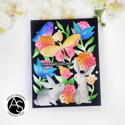 Alex Syberia Designs Spring Meadow Stencil Set - CraftSource Market: Craft Supplies & Kits Papercraft > Stencils
