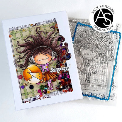 Alex Syberia Designs Stay Cozy Stamp Set - CraftSource Market: Craft Supplies & Kits Papercraft > Stamps > Photopolymer Stamps