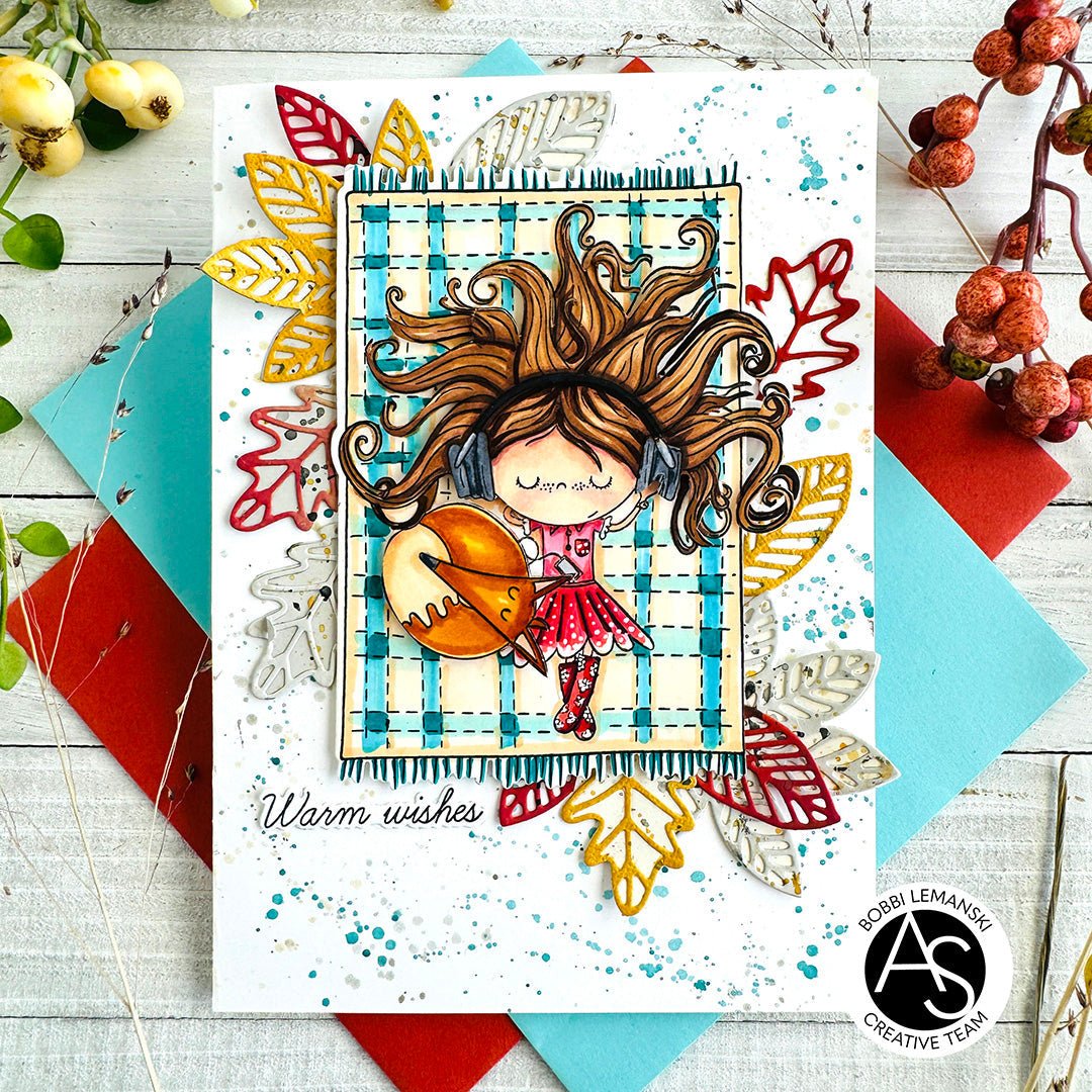 Alex Syberia Designs Stay Cozy Stamp Set - CraftSource Market: Craft Supplies & Kits Papercraft > Stamps > Photopolymer Stamps