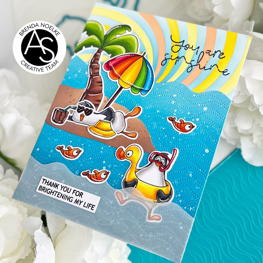 Alex Syberia Designs Sunrays Stencil Set (4pcs) - CraftSource Market: Craft Supplies & Kits Papercraft > Dies > Metal Cutting Dies
