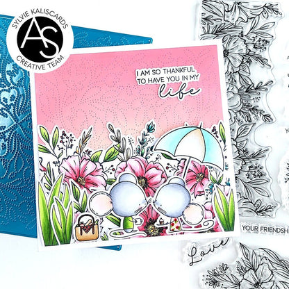 Alex Syberia Designs Sweet Friend Die Set - CraftSource Market: Craft Supplies & Kits Papercraft > Dies > Metal Cutting Dies