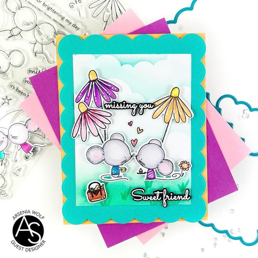 Alex Syberia Designs Sweet Friend Die Set - CraftSource Market: Craft Supplies & Kits Papercraft > Dies > Metal Cutting Dies