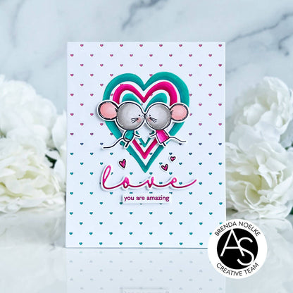 Alex Syberia Designs Sweet Friend Stamp Set - CraftSource Market: Craft Supplies & Kits Papercraft > Stamps > Photopolymer Stamps