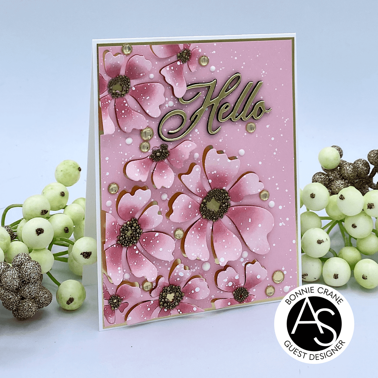 Alex Syberia Designs Thank You & Hello Die Set - CraftSource Market: Craft Supplies & Kits Papercraft > Dies > Metal Cutting Dies