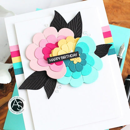 Alex Syberia Designs Thin Stripes Cover Die - CraftSource Market: Craft Supplies & Kits Papercraft > Dies > Metal Cutting Dies