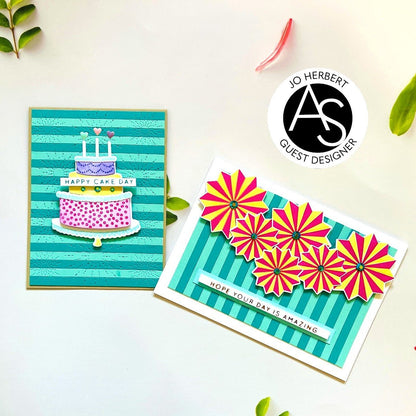 Alex Syberia Designs Thin Stripes Cover Die - CraftSource Market: Craft Supplies & Kits Papercraft > Dies > Metal Cutting Dies