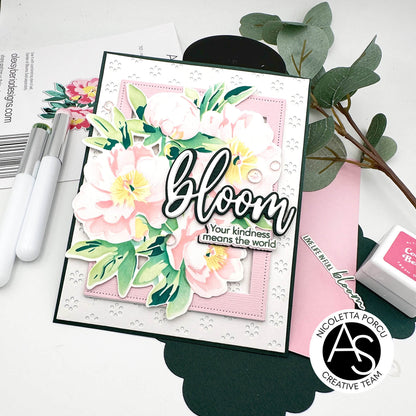 Alex Syberia Designs Tiny Flowers Cover Die - CraftSource Market: Craft Supplies & Kits Papercraft > Dies > Metal Cutting Dies