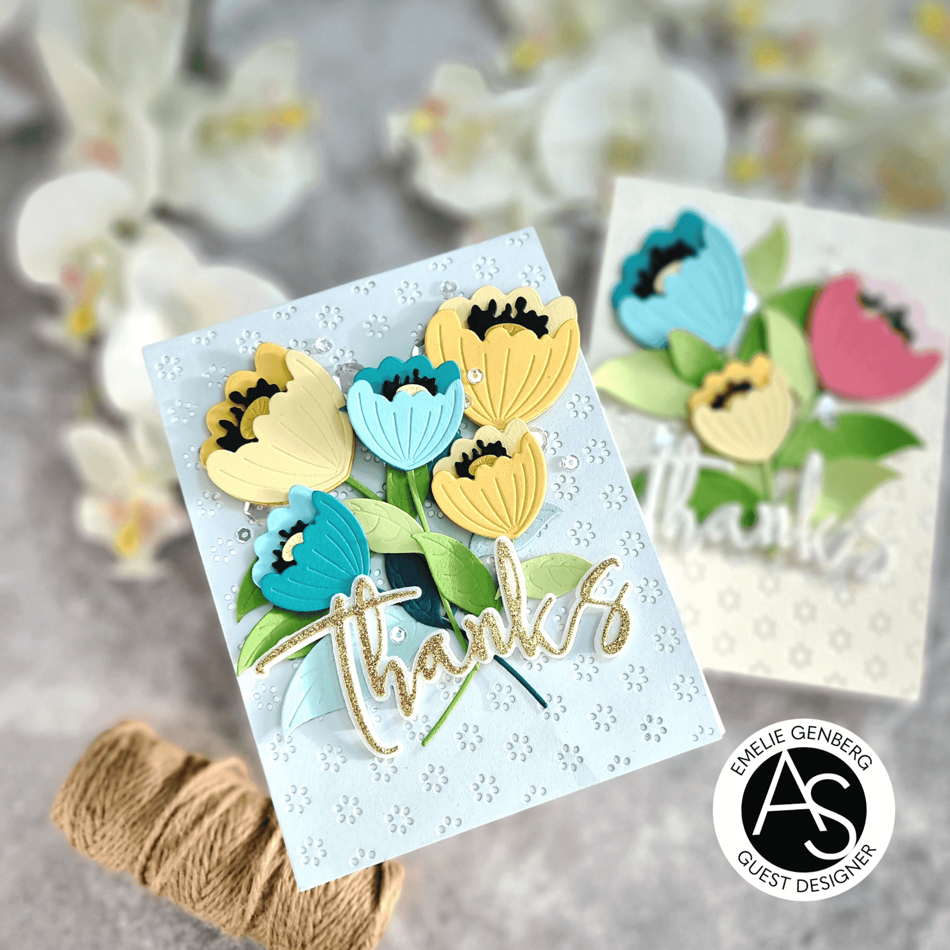 Alex Syberia Designs Tiny Flowers Cover Die - CraftSource Market: Craft Supplies & Kits Papercraft > Dies > Metal Cutting Dies