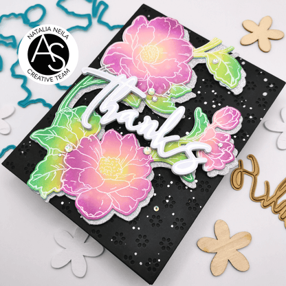 Alex Syberia Designs Tiny Flowers Cover Die - CraftSource Market: Craft Supplies & Kits Papercraft > Dies > Metal Cutting Dies