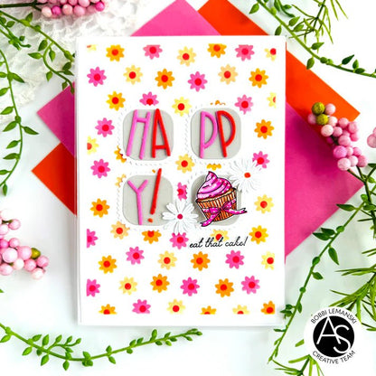 Alex Syberia Designs Tiny Flowers Stencil - CraftSource Market: Craft Supplies & Kits Papercraft > Stencils