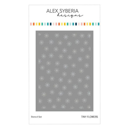 Alex Syberia Designs Tiny Flowers Stencil - CraftSource Market: Craft Supplies & Kits Papercraft > Stencils