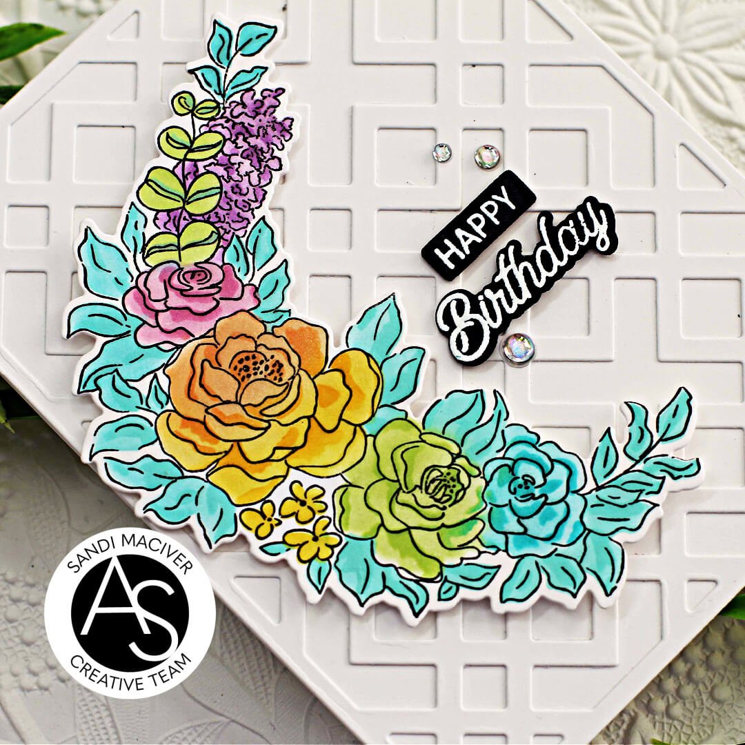 Alex Syberia Designs Trendy Pattern Cover Die - CraftSource Market: Craft Supplies & Kits Papercraft > Dies > Metal Cutting Dies