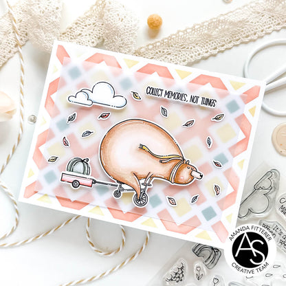Alex Syberia Designs Trendy Pattern Stencil Set - CraftSource Market: Craft Supplies & Kits Papercraft > Stencils