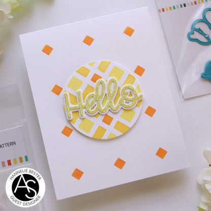 Alex Syberia Designs Trendy Pattern Stencil Set - CraftSource Market: Craft Supplies & Kits Papercraft > Stencils