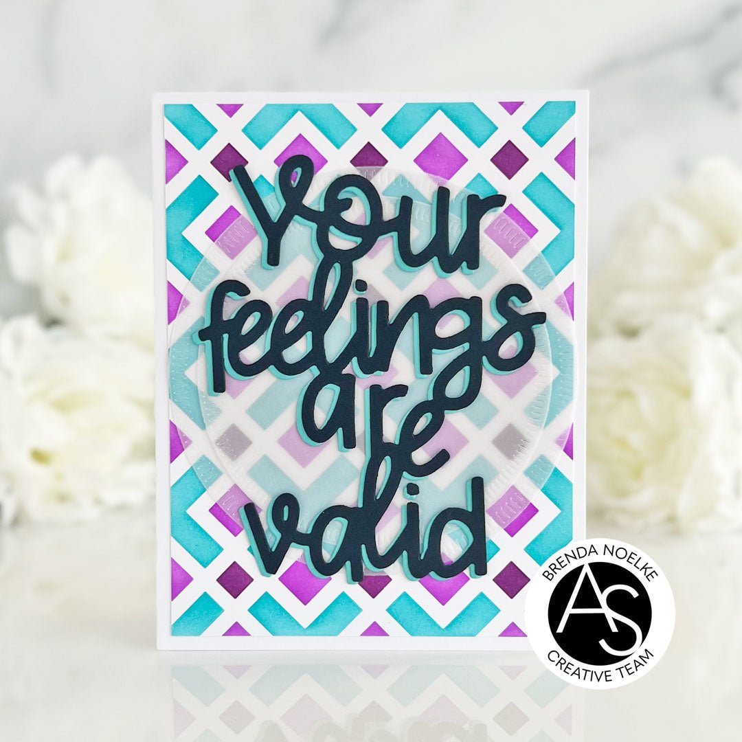 Alex Syberia Designs Trendy Pattern Stencil Set - CraftSource Market: Craft Supplies & Kits Papercraft > Stencils