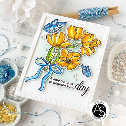 Alex Syberia Designs Tulips in Bloom Die Set - CraftSource Market: Craft Supplies & Kits Papercraft > Dies > Metal Cutting Dies