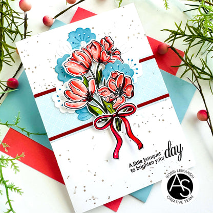 Alex Syberia Designs Tulips in Bloom Die Set - CraftSource Market: Craft Supplies & Kits Papercraft > Dies > Metal Cutting Dies