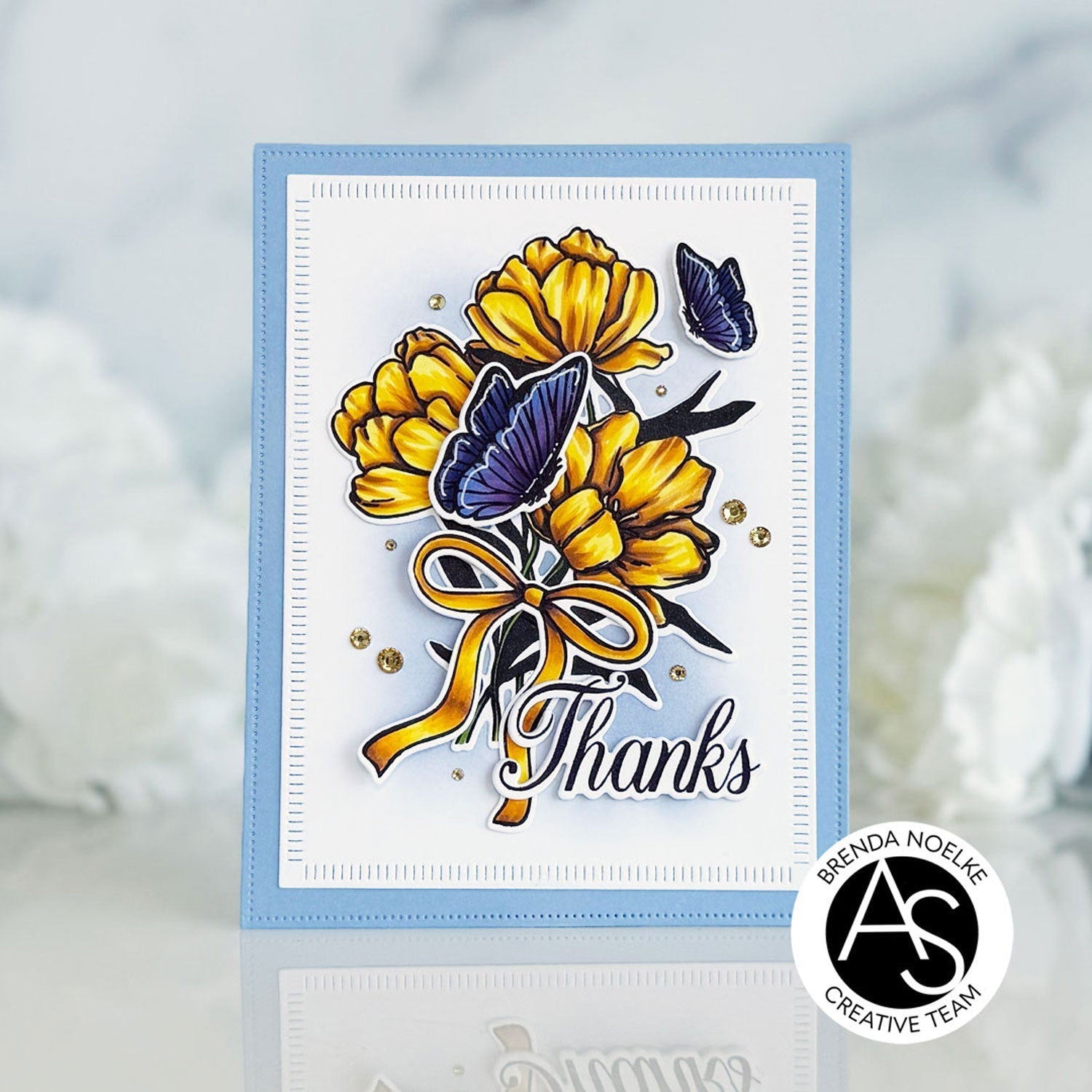 Alex Syberia Designs Tulips in Bloom Stamp Set - CraftSource Market: Craft Supplies & Kits Papercraft > Stamps > Photopolymer Stamps