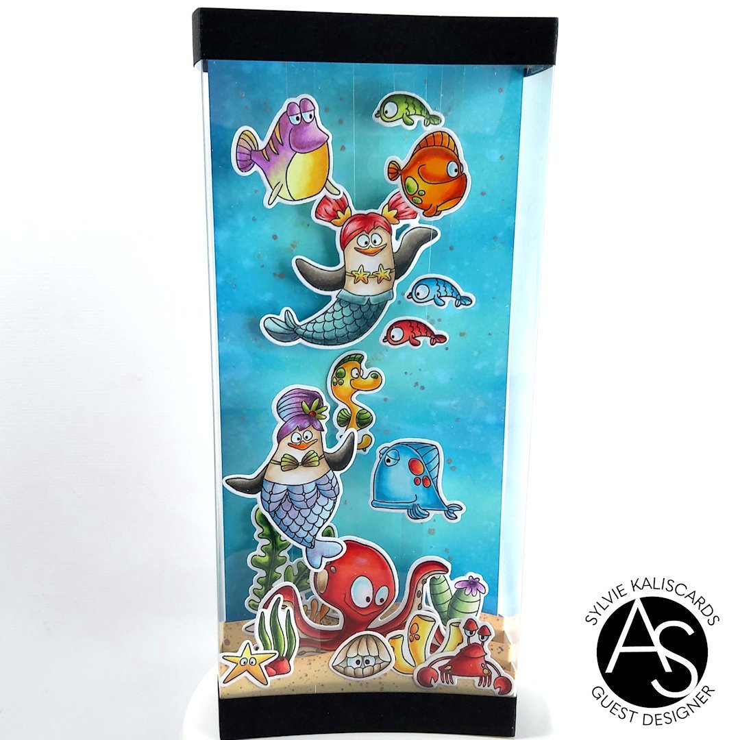 Alex Syberia Designs Underwater Wonders Die Set - CraftSource Market: Craft Supplies & Kits Papercraft > Dies > Metal Cutting Dies