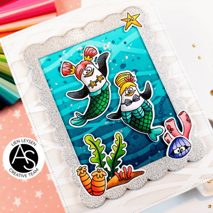 Alex Syberia Designs Underwater Wonders Die Set - CraftSource Market: Craft Supplies & Kits Papercraft > Dies > Metal Cutting Dies