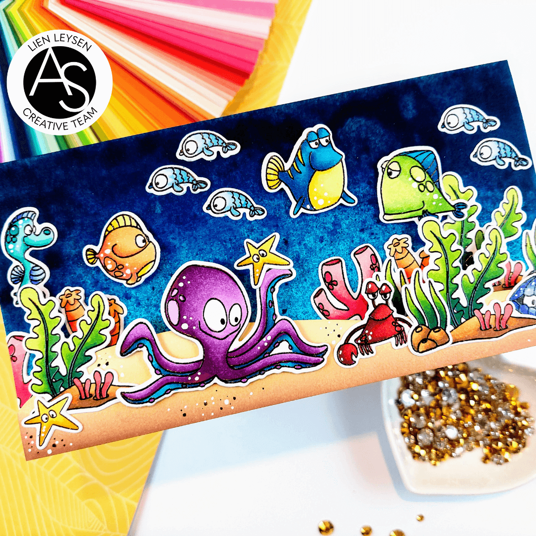 Alex Syberia Designs Underwater Wonders Die Set - CraftSource Market: Craft Supplies & Kits Papercraft > Dies > Metal Cutting Dies
