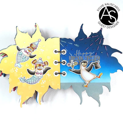 Alex Syberia Designs Underwater Wonders Stamp Set - CraftSource Market: Craft Supplies & Kits Papercraft > Stamps > Photopolymer Stamps