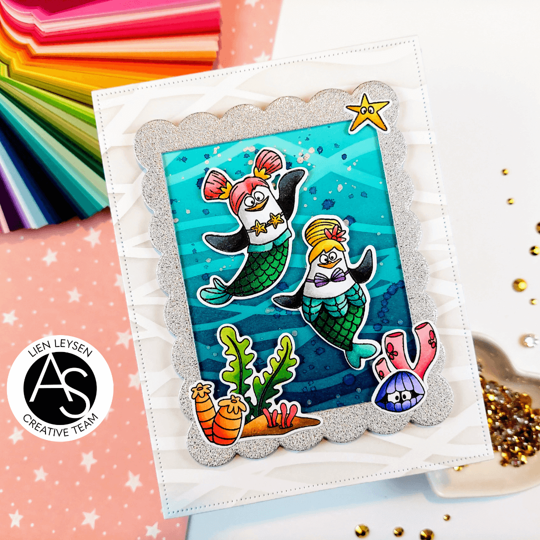 Alex Syberia Designs Underwater Wonders Stamp Set - CraftSource Market: Craft Supplies & Kits Papercraft > Stamps > Photopolymer Stamps