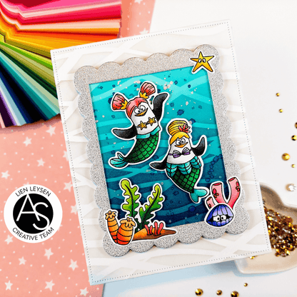 Alex Syberia Designs Underwater Wonders Stamp Set - CraftSource Market: Craft Supplies & Kits Papercraft > Stamps > Photopolymer Stamps
