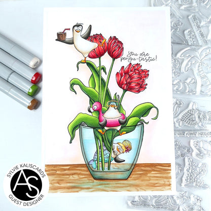 Alex Syberia Designs Underwater Wonders Stamp Set - CraftSource Market: Craft Supplies & Kits Papercraft > Stamps > Photopolymer Stamps