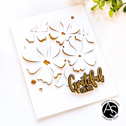 Alex Syberia Designs Urban Blooms Die - CraftSource Market: Craft Supplies & Kits Papercraft > Dies > Metal Cutting Dies