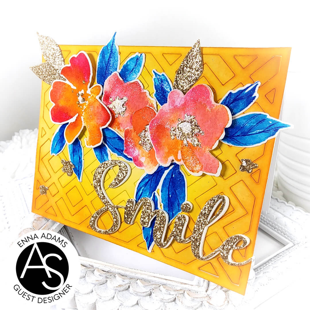 Alex Syberia Designs Watercolour Flowers Die Set - CraftSource Market: Craft Supplies & Kits Papercraft > Dies > Metal Cutting Dies