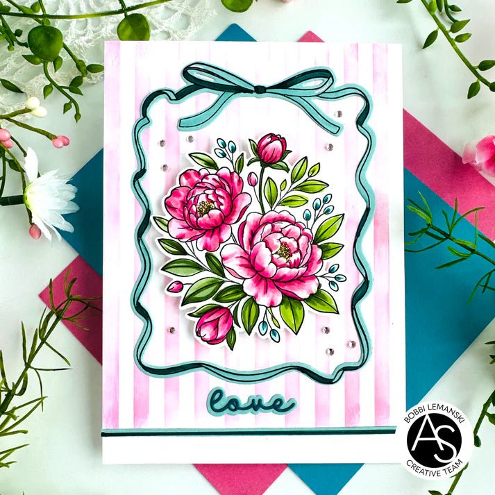 Alex Syberia Designs With Love Sentiments Die Set - CraftSource Market: Craft Supplies & Kits Papercraft > Dies > Metal Cutting Dies