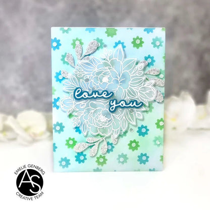 Alex Syberia Designs With Love Sentiments Die Set - CraftSource Market: Craft Supplies & Kits Papercraft > Dies > Metal Cutting Dies